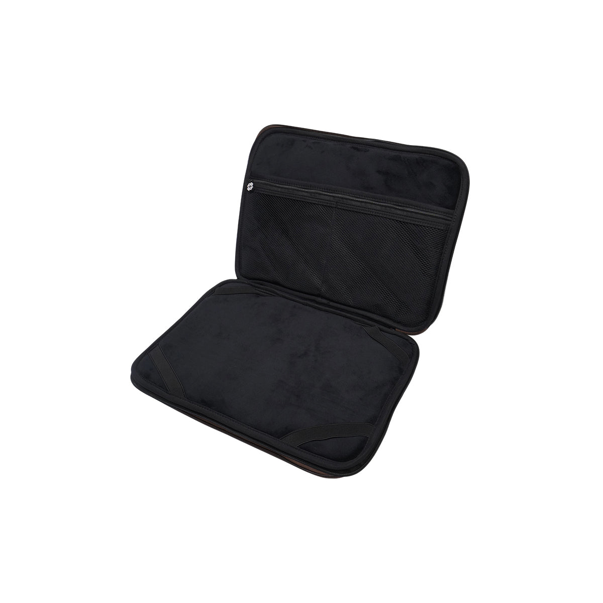 Pillow Laptop Sleeve (Black Polka Dot)