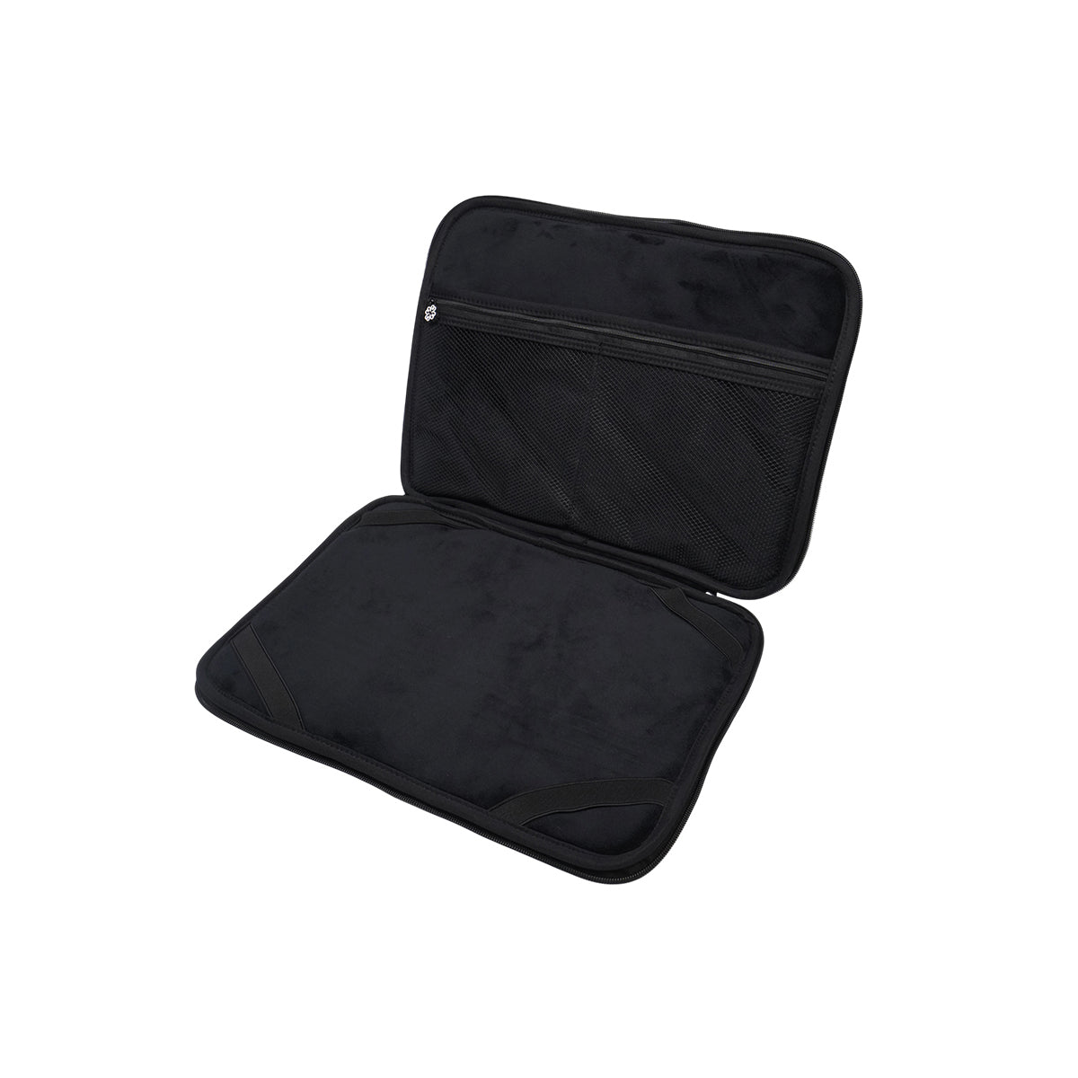 Pillow Laptop Sleeve (Black Polka Dot)