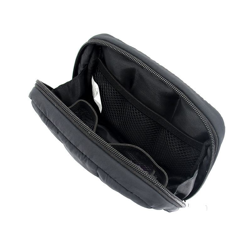 Regular Bread Puffer Pouch (Charcoal)