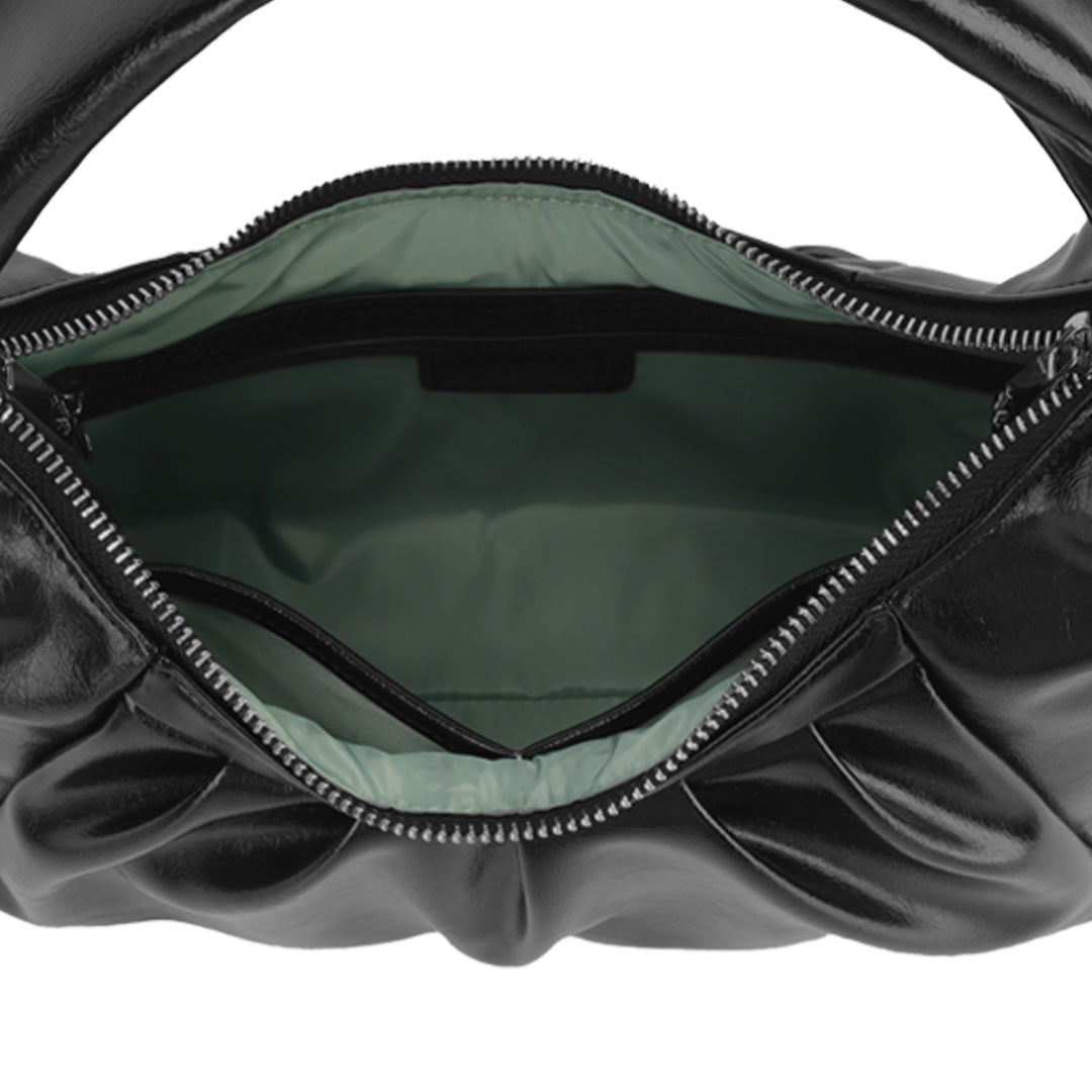 Croissant Hobo Bag (Black)