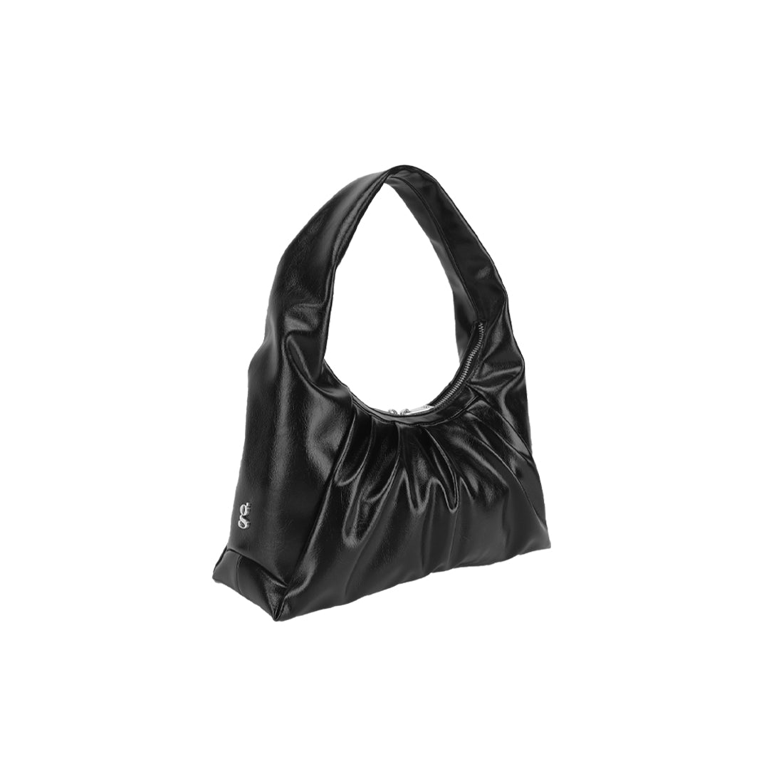 Croissant Hobo Bag (Black)