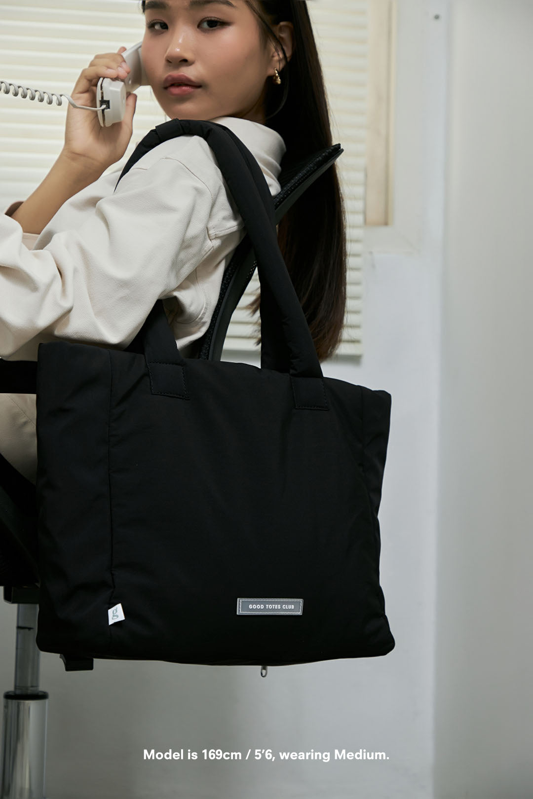 Go-Getter Laptop Tote (Nylon Black)