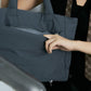 Go-Getter Laptop Tote (Nylon Charcoal Blue)