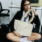 Go-Getter Laptop Tote (Nylon Cream)