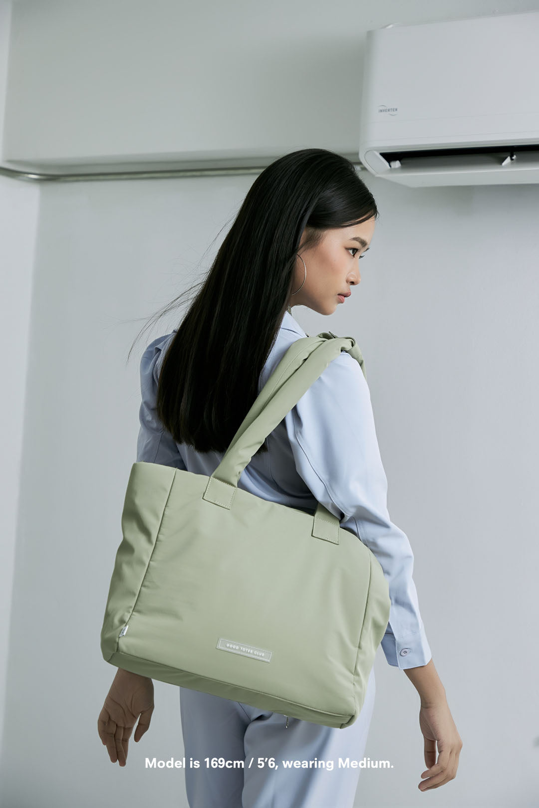 Go-Getter Laptop Tote (Nylon Sage)