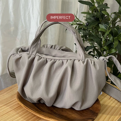 *IMPERFECT* Mini Muffin Tote (Grey)