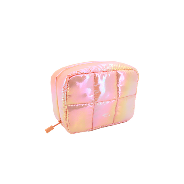 Jumbo Bread Puffer Pouch – Padded Travel & Tech Pouch – Good Totes