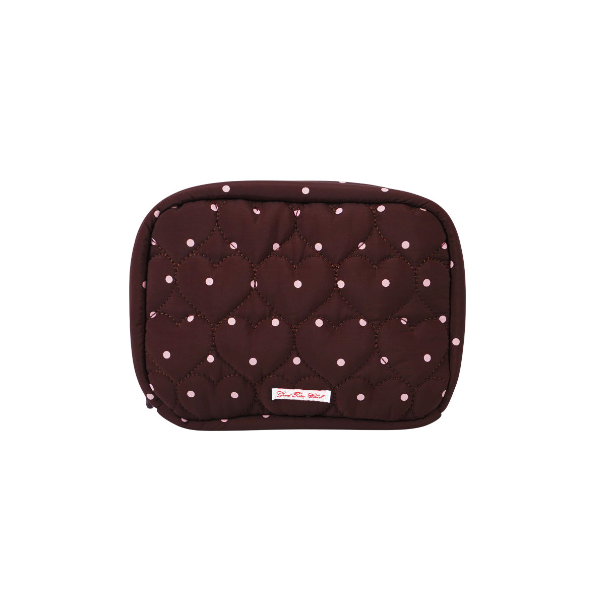 Jumbo Bread Puffer Pouch (Chocolate Heart)