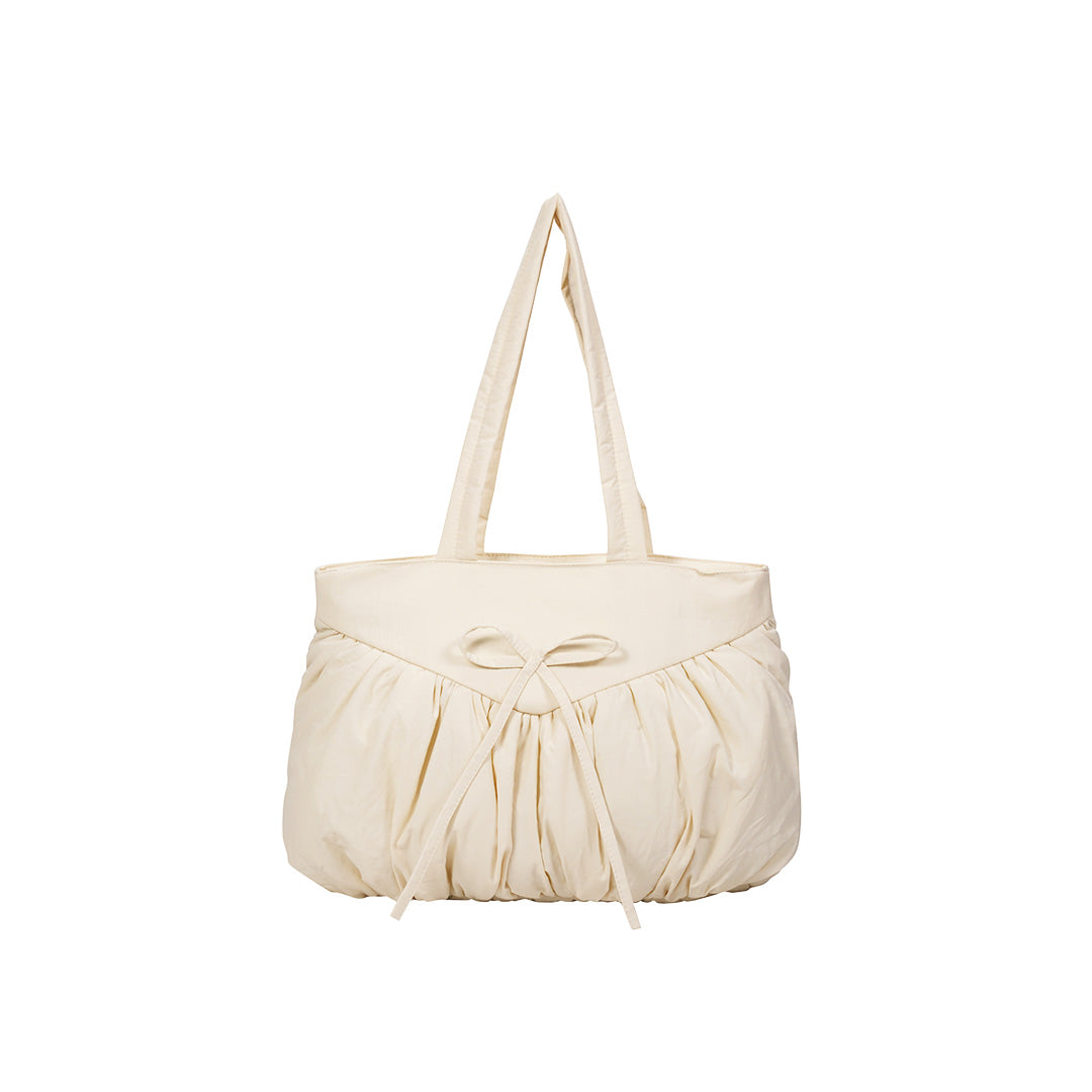 Large Soufflé Tote (Cream)