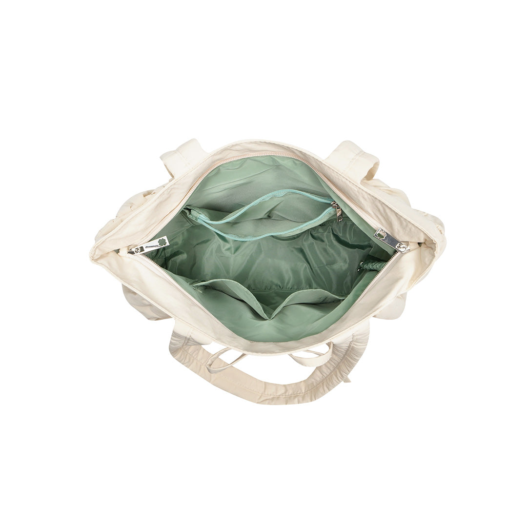 Mini Soufflé Tote (Cream)