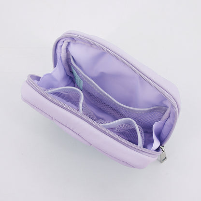 Regular Bread Puffer Pouch (Taro)