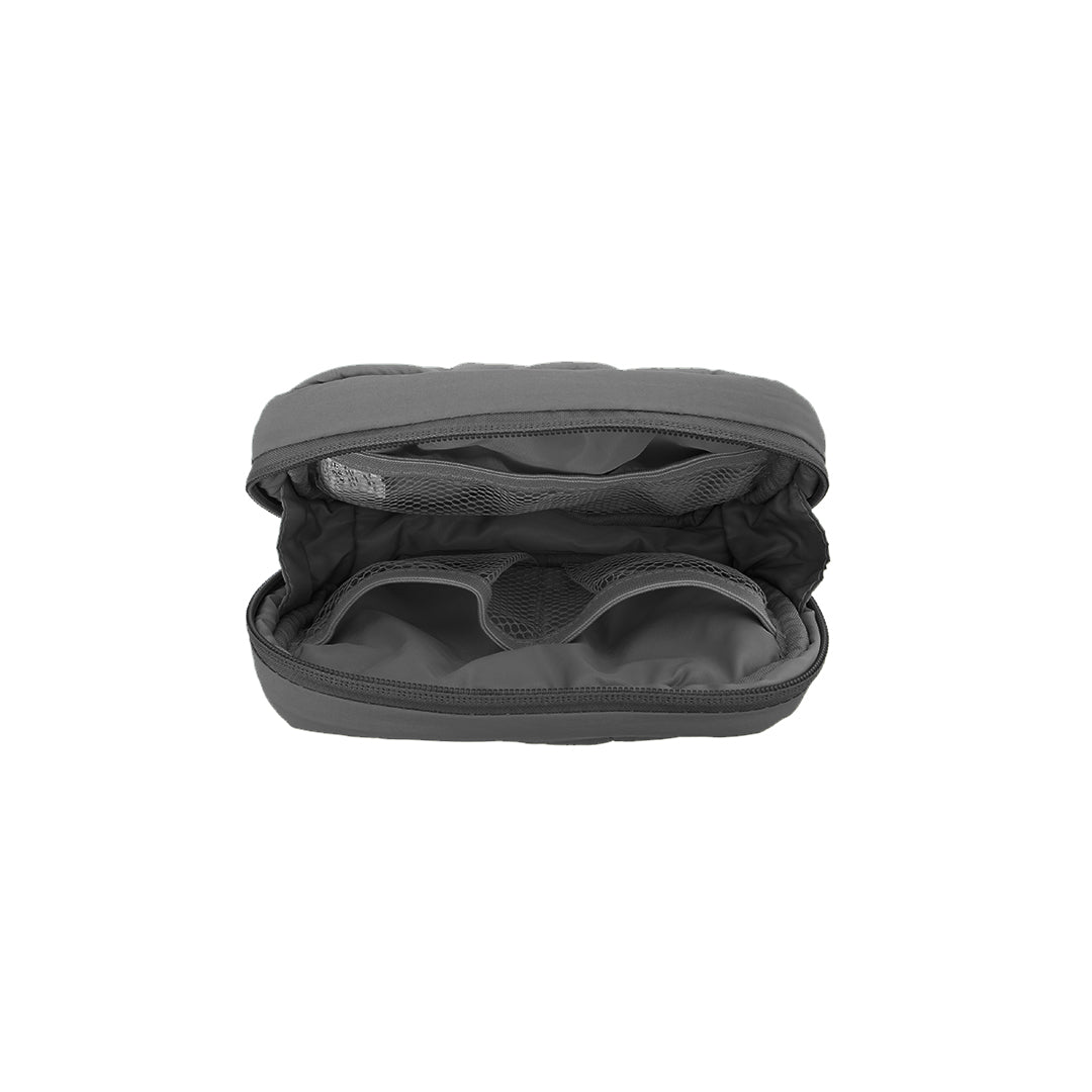 Regular Bread Puffer Pouch (Charcoal)