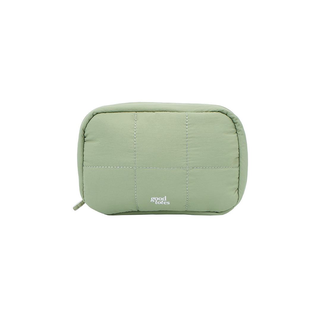 Regular Bread Puffer Pouch (Sage)