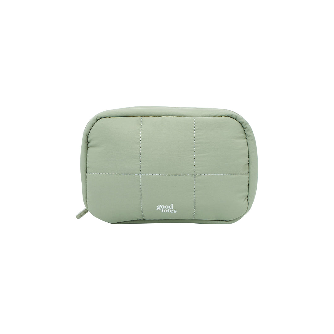 Regular Bread Puffer Pouch (Sage)