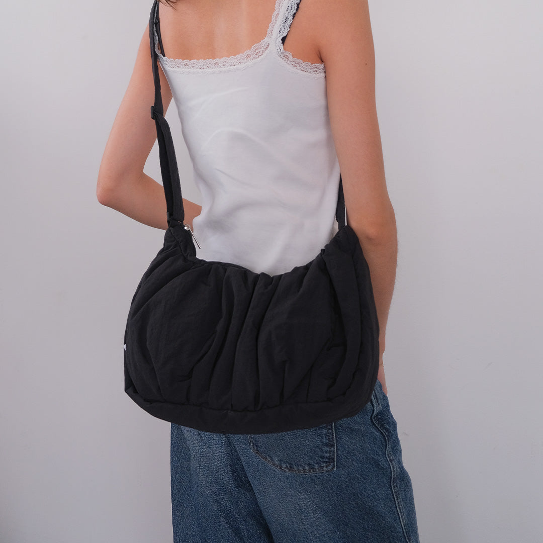 *Ships Late-October* Small Croissant Sling (Sesame)