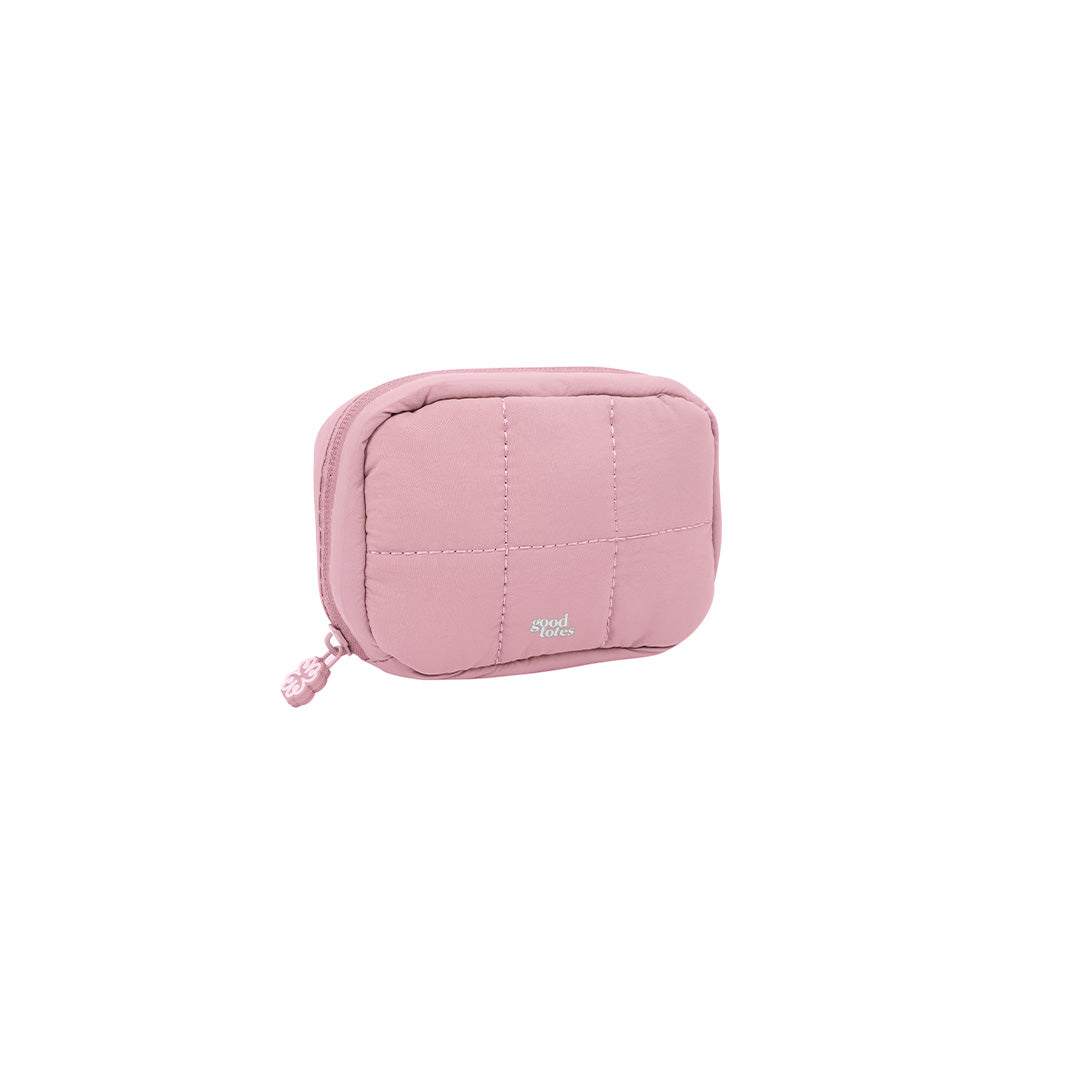 Small Bread Puffer Pouch (Strawberry)