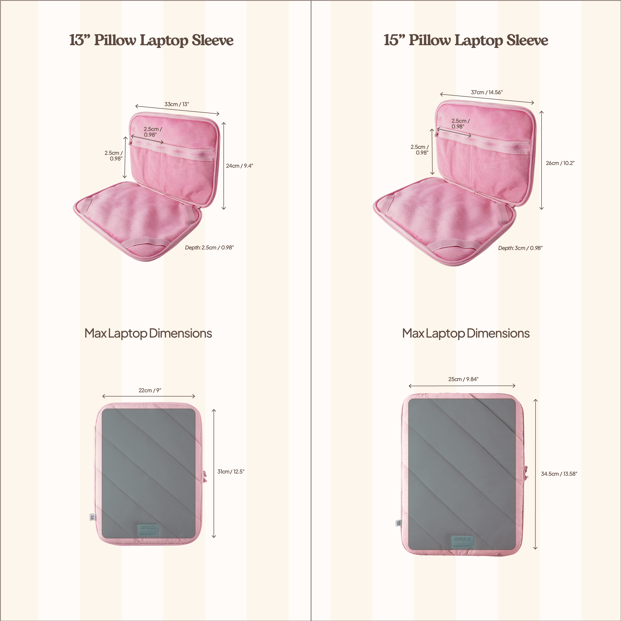 Pillow Laptop Sleeve (Sage)