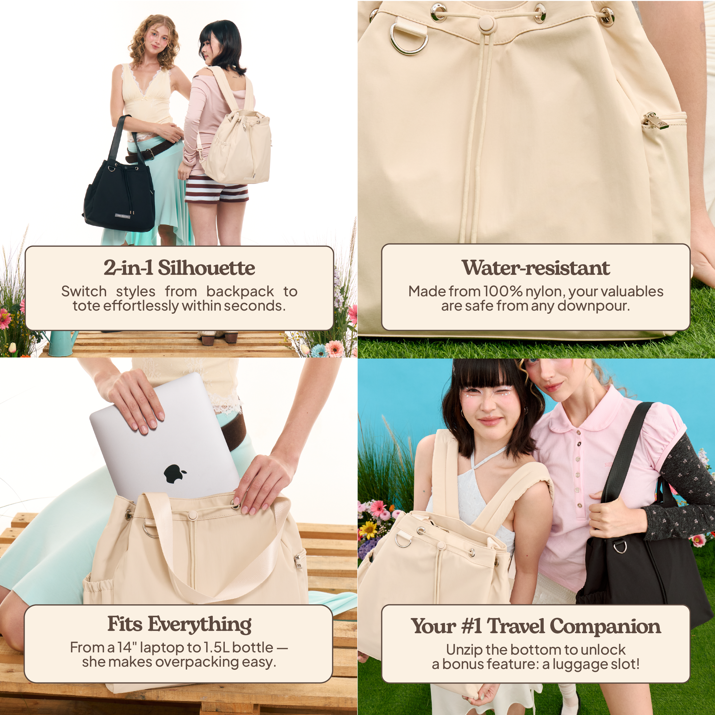 Wander Tote Pack