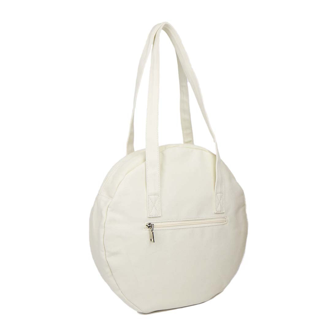 Good Times Circle Tote (Cream)