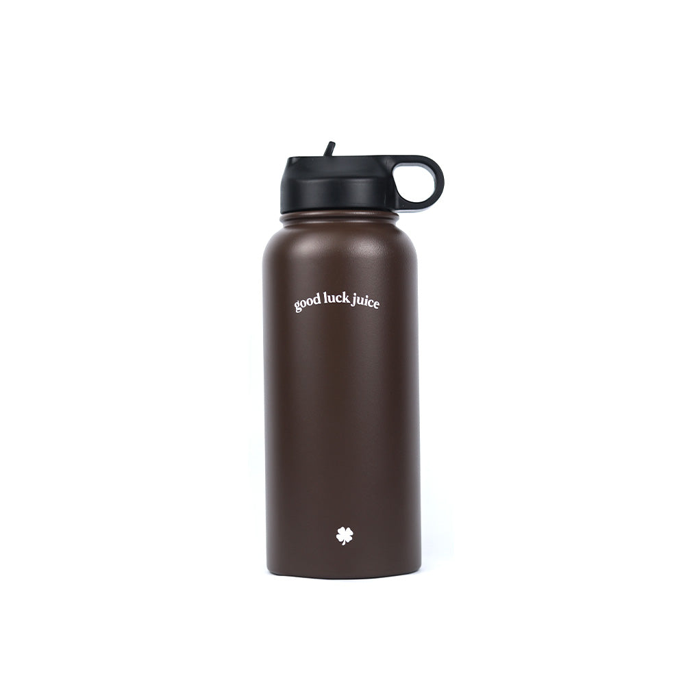 Good Luck Juice Thermal Flask (Teak Brown)