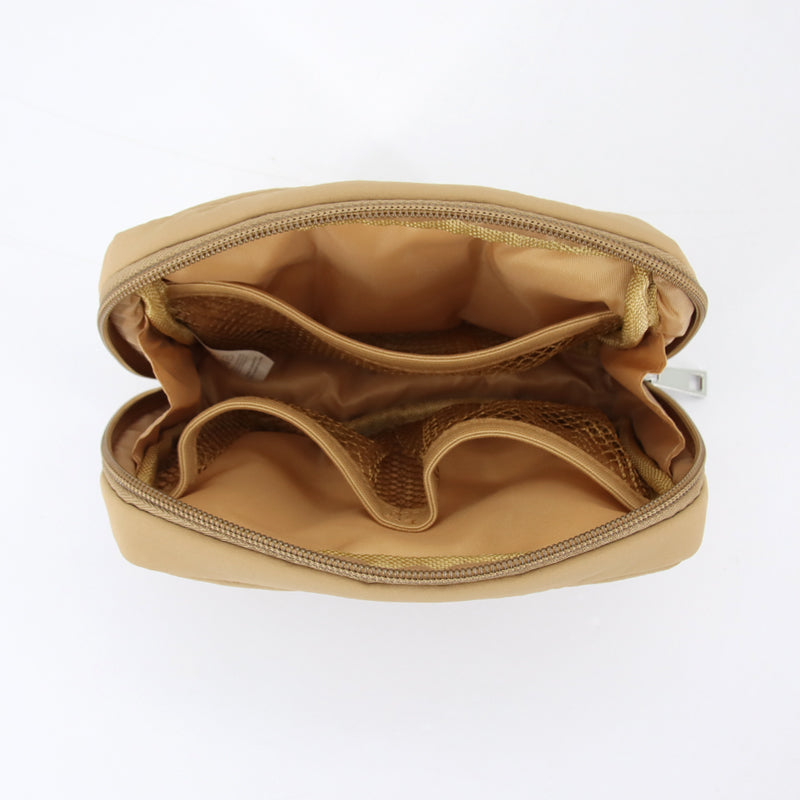 Regular Bread Puffer Pouch (Caramel)