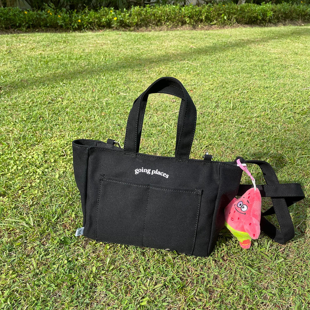 Mini Going Places Tote (Black)