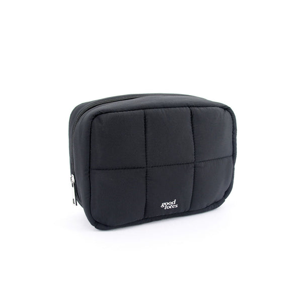 Jumbo Bread Puffer Pouch – Padded Travel & Tech Pouch – Good Totes