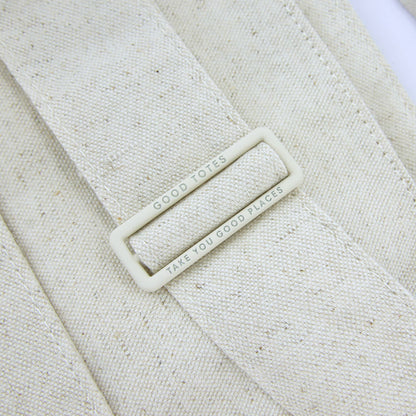 Lazy Linen Sling (Cream)