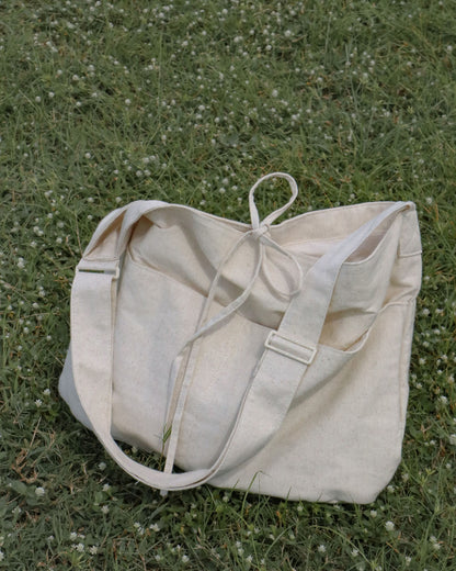 Lazy Linen Sling (Cream)