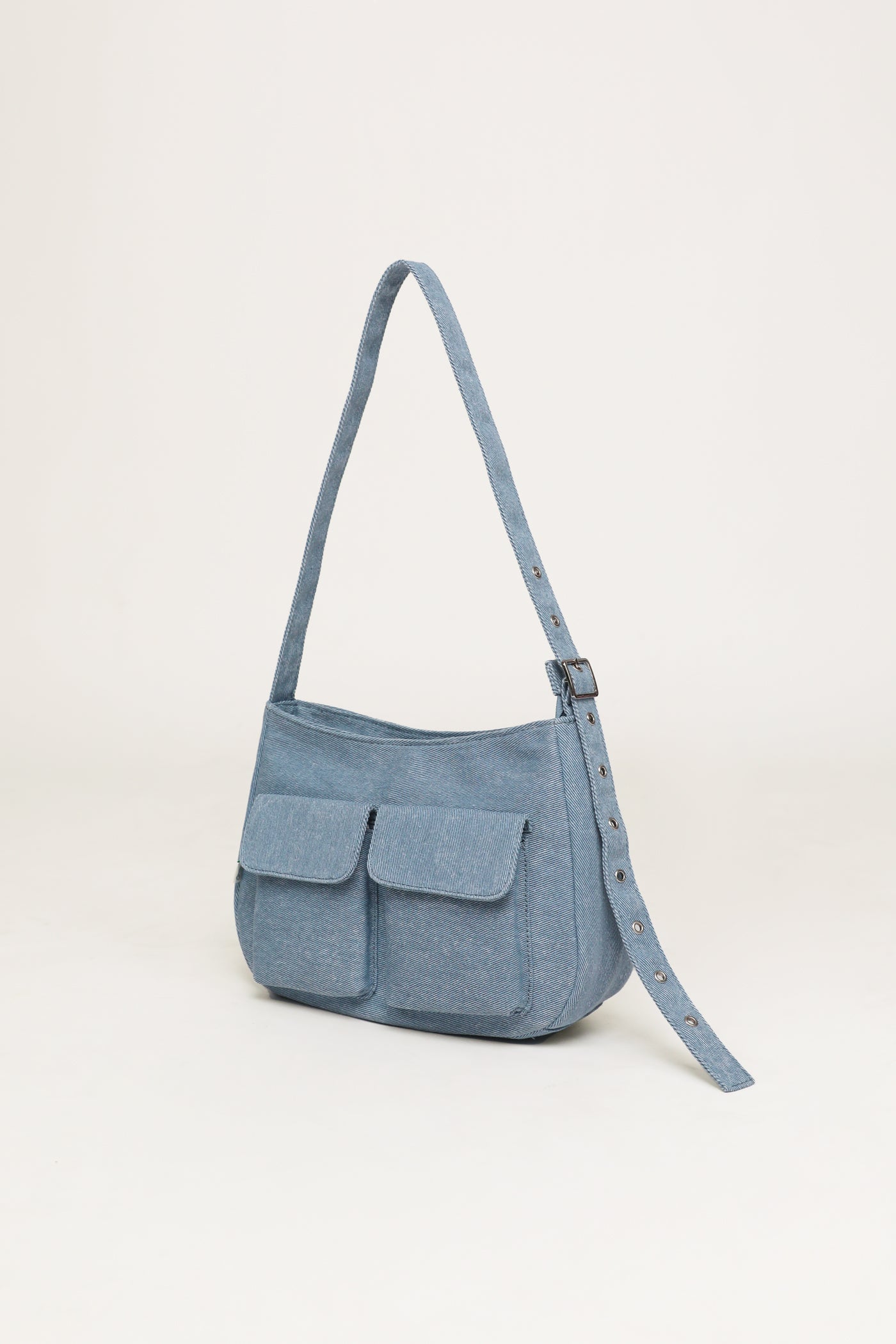 Mini Cargo Sling (Denim)