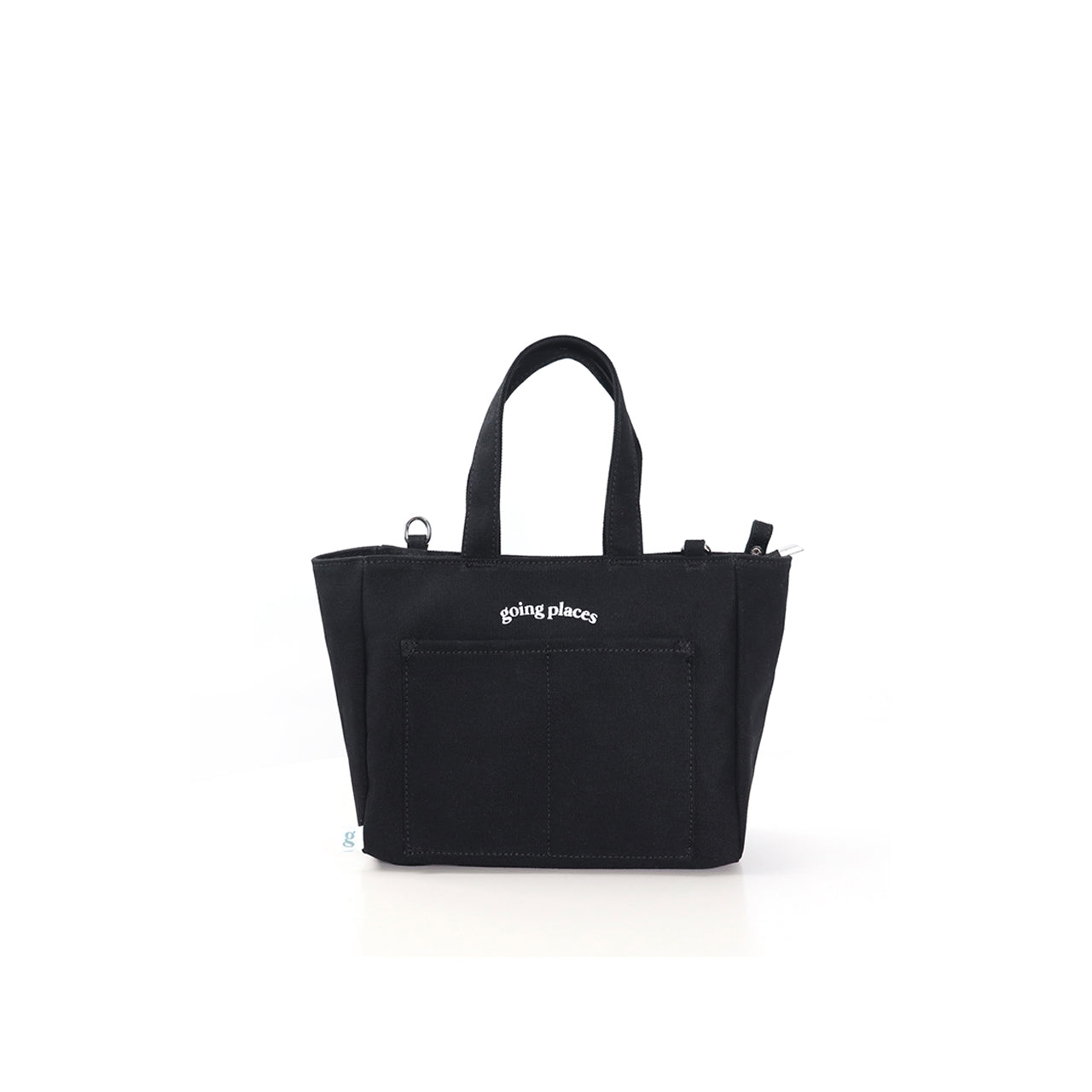 Mini Going Places Tote (Black)